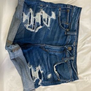 American eagle jean shorts